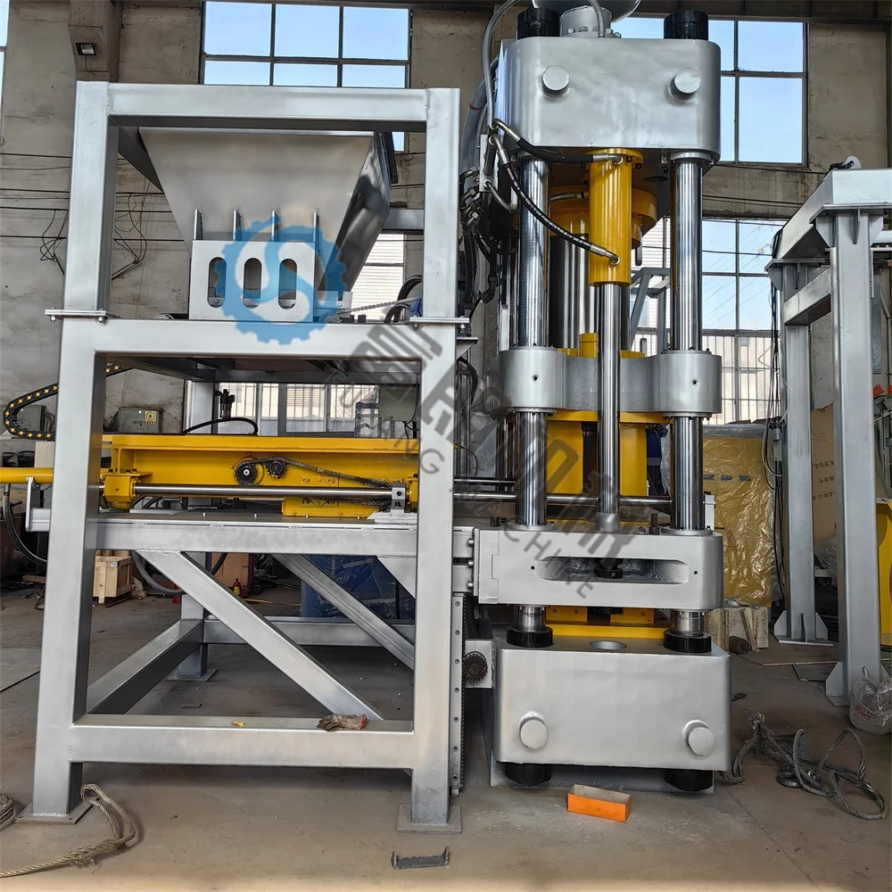 Fulang Static Press Low Noise Hydraulic Forming Solid Block Making Machine Price for Sale