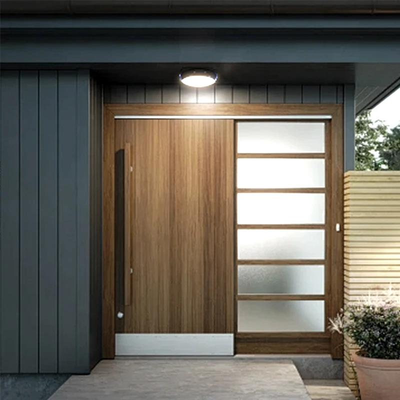 Toppo CRI>80 Self EM replace traditional 2D fluorescent outdoor wall light bulkhead led light  ip65 outdoor led ceiling light