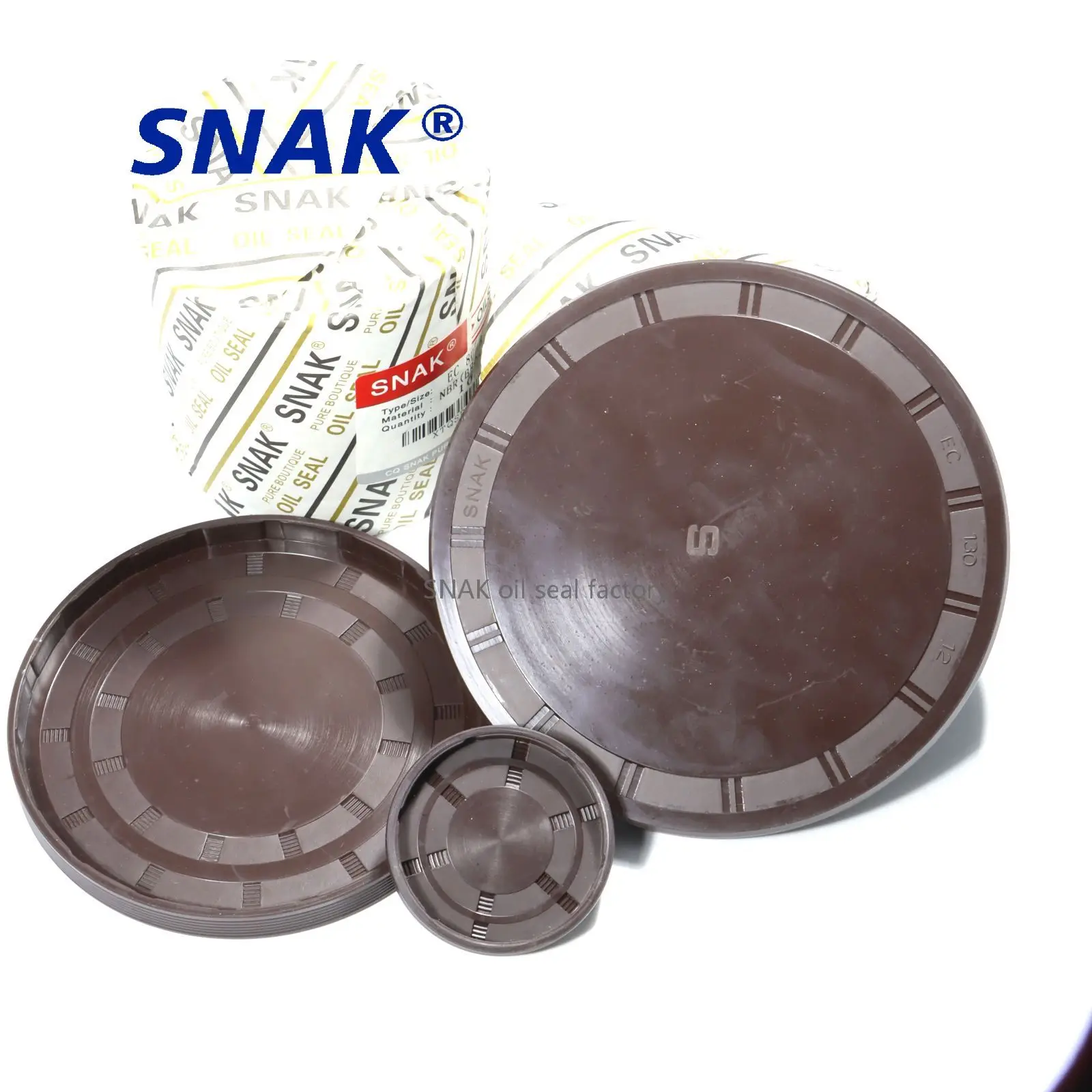 SNAK Nitrile gearbox Rubber Oil Seal EC EG 130*12 End Cap Covers Seal for Automotive Engines Gearbox