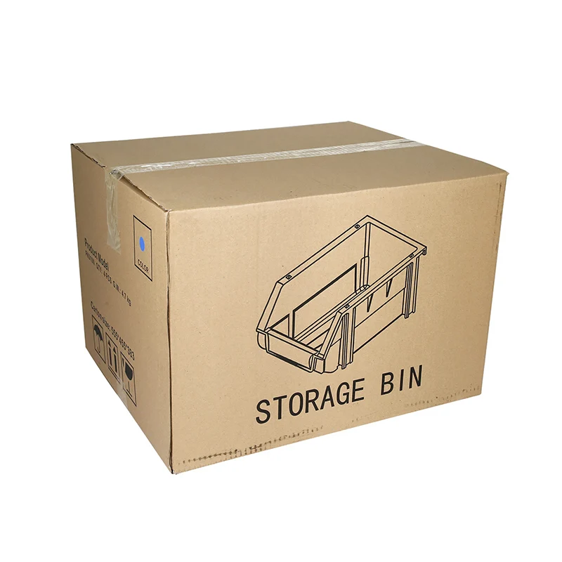 Customized Industrial Combination Type Forplastic Storage Bin Small Parts Pick Bin Front Opening Stackable Storage Bin