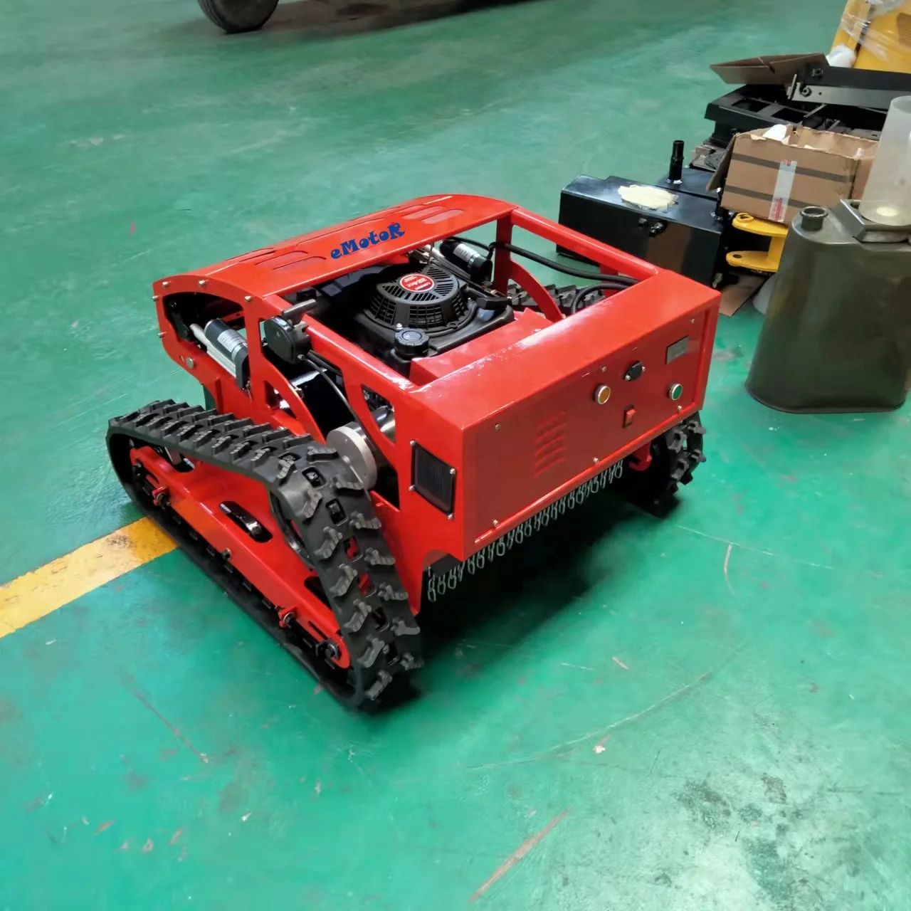 Manufacturer lowest price for lawn mowers crawler robot lawn mower remote control grass cutter remote control lawn mower with CE