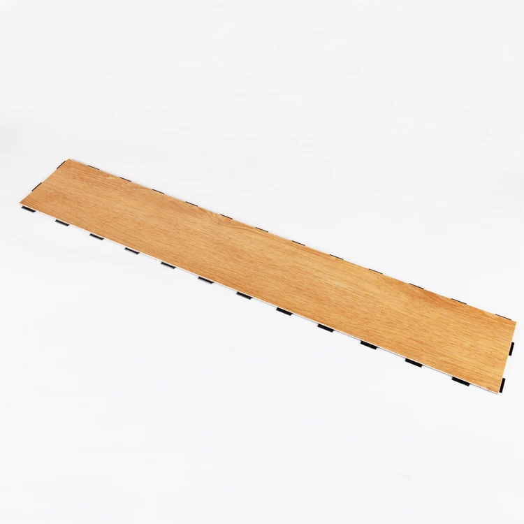 
Promotions Wood Color Click interlocking plastic Pvc Slip Resistant plastic-carpet-flooring tile 