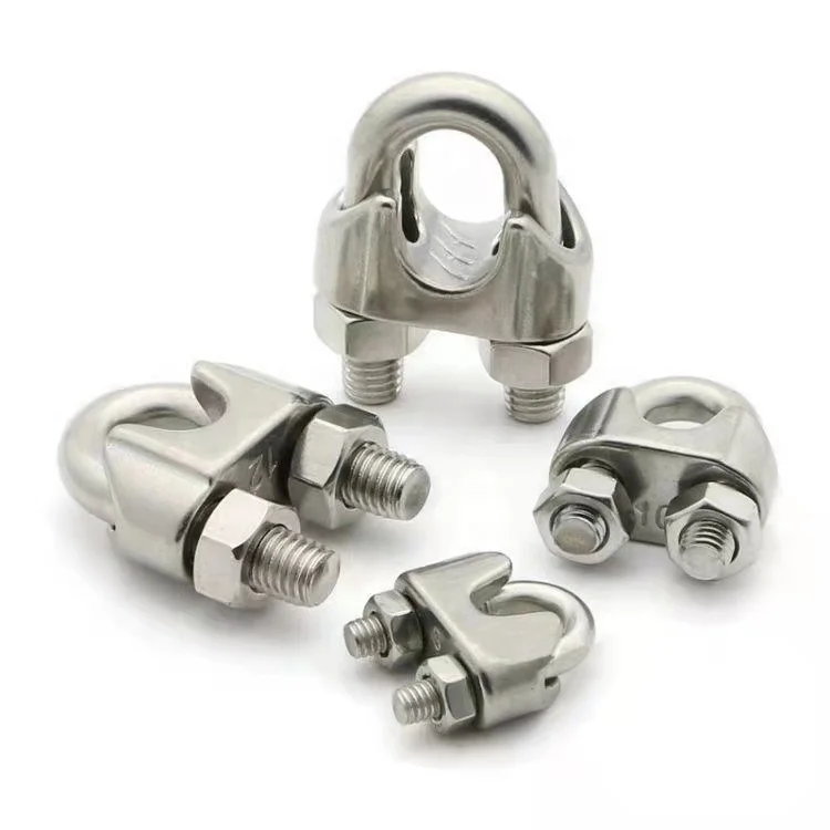 DIN741 steel wire rope clamp (cable clamp) quality is guaranteed