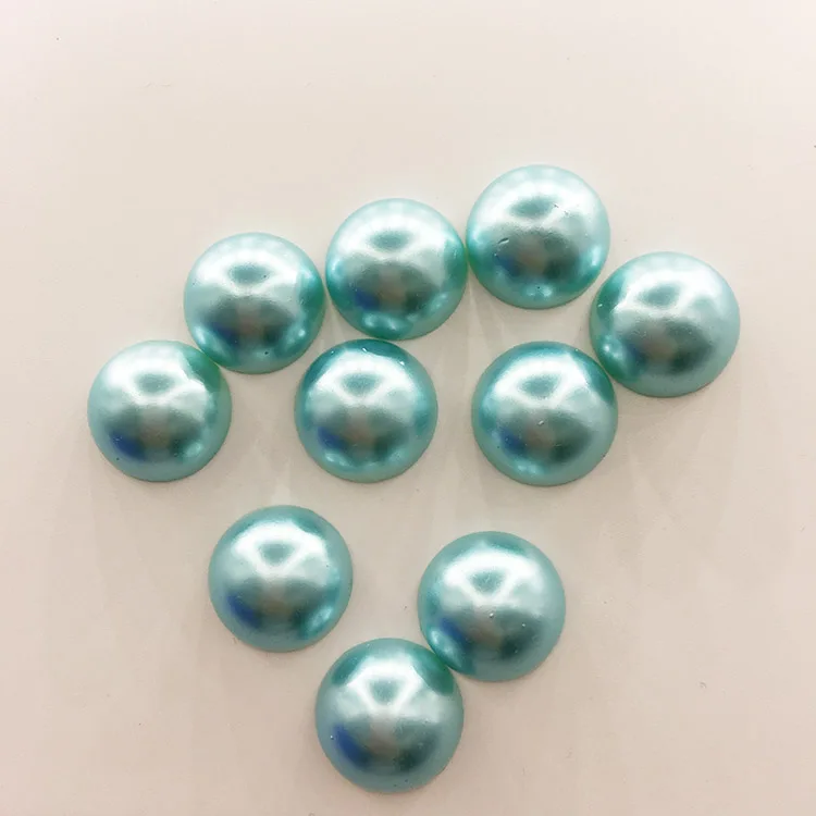 
wholesale ab color nail art half pearl,half round pearl  (60678313457)