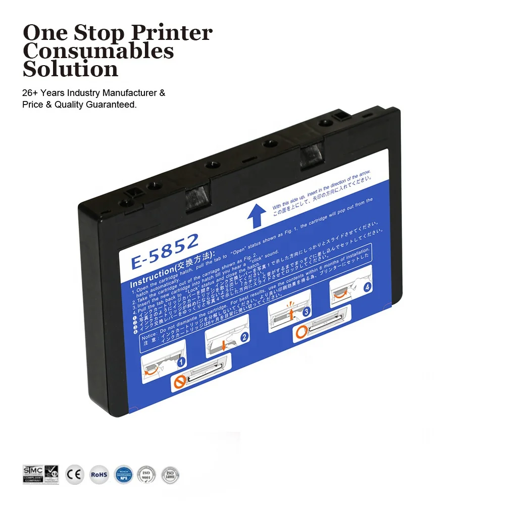 INK-POWER T5852 5852 C13T585290 Premium Black Compatible InkJet Ink Cartridge for Epson PM 245 Printer