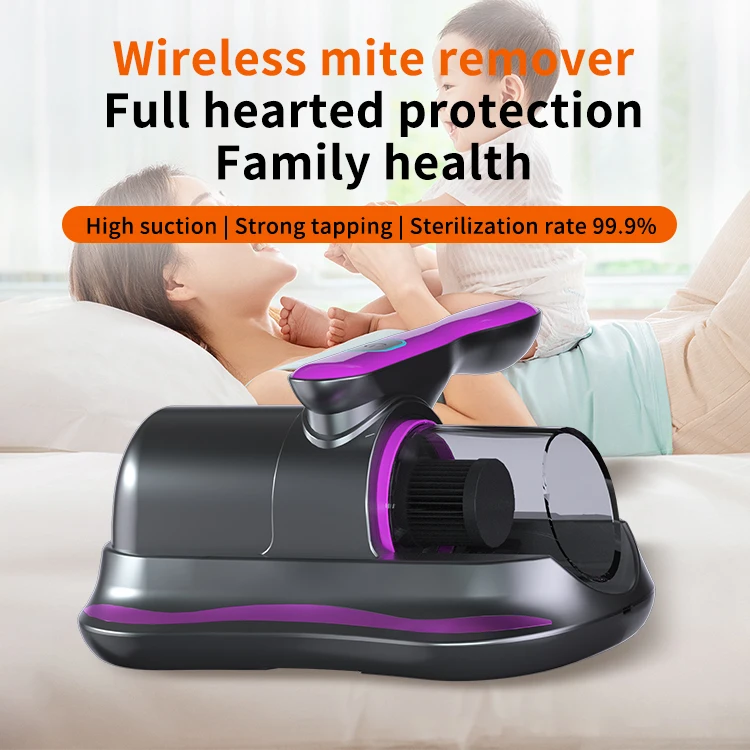 New model Bed cleaning Tool 12 V Bed vacuum cleaner Anti Dust Mite Controllers UV Mite Remover 100W Bed Vacuum Cleaner