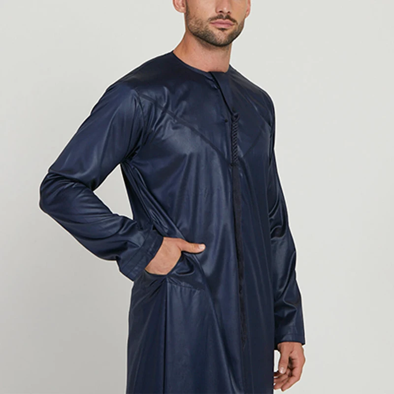 Hot selling men muslim clothing arabic thobe abaya moroccan thobe men muslim muslim dress middle eastern men thobe
