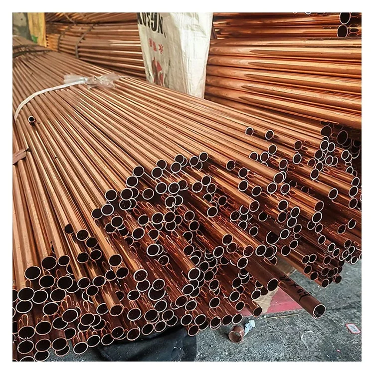 Hot Selling Copper Tube Insulated Round Brass Pipe Custom Shape Copper Pipe Price