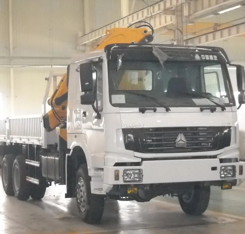 dump truck with crane remote control crane truck truck crane