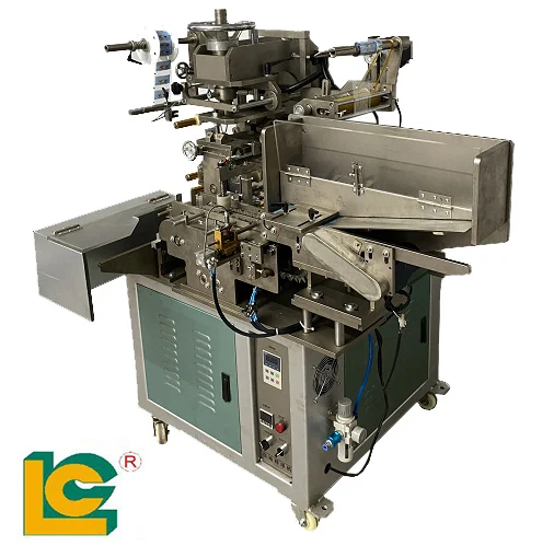 LC Brand Automatic Pen-Rod Pen Pencil Heat Transfer And Hot Foil Stamping Machine automatic gilding press machine for pencils
