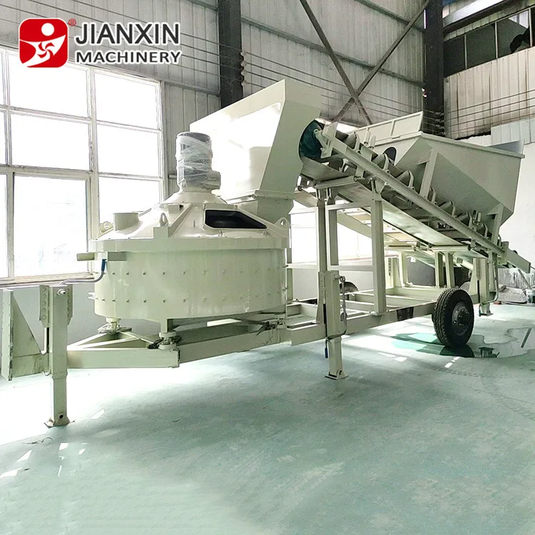 20M3 per hour Portable Mobile Concrete Batch Plant for Sale China Manufacture hot sell