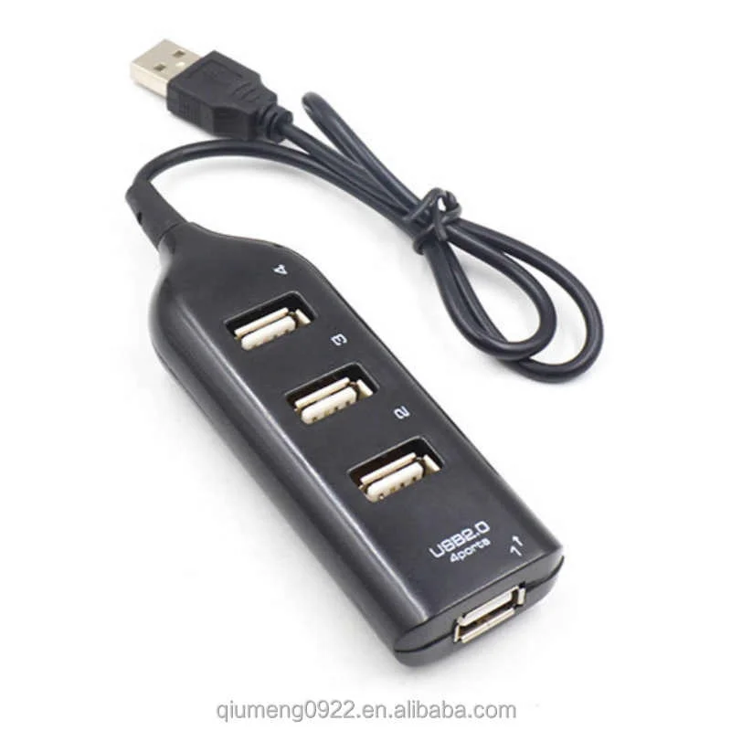 USB-2 0 высокоскоростной USB-концентратор 4 порта разветвитель USB-адаптер мини-концентратор розетка для ПК ноутбука компьютера Windows Mac