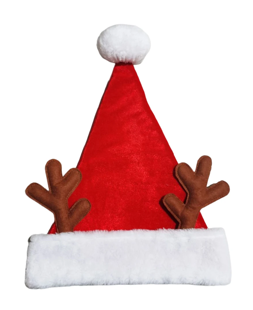 Factory Direct China Deer antler Festive Christmas hat