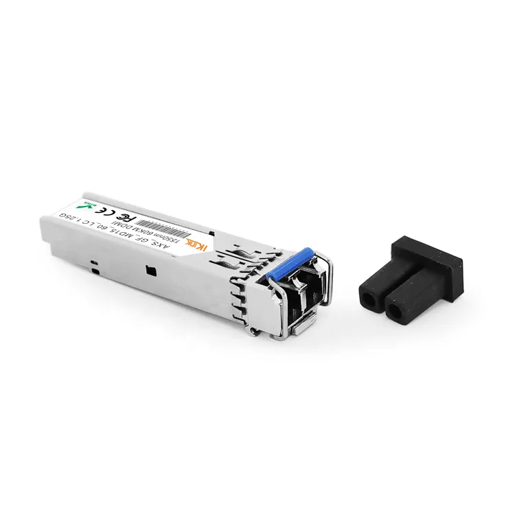 Brand Compatible 1.25G Single Mode Double Fiber 60km T/Rx1550nm DDM SFP Industrial Optical Transceiver Module