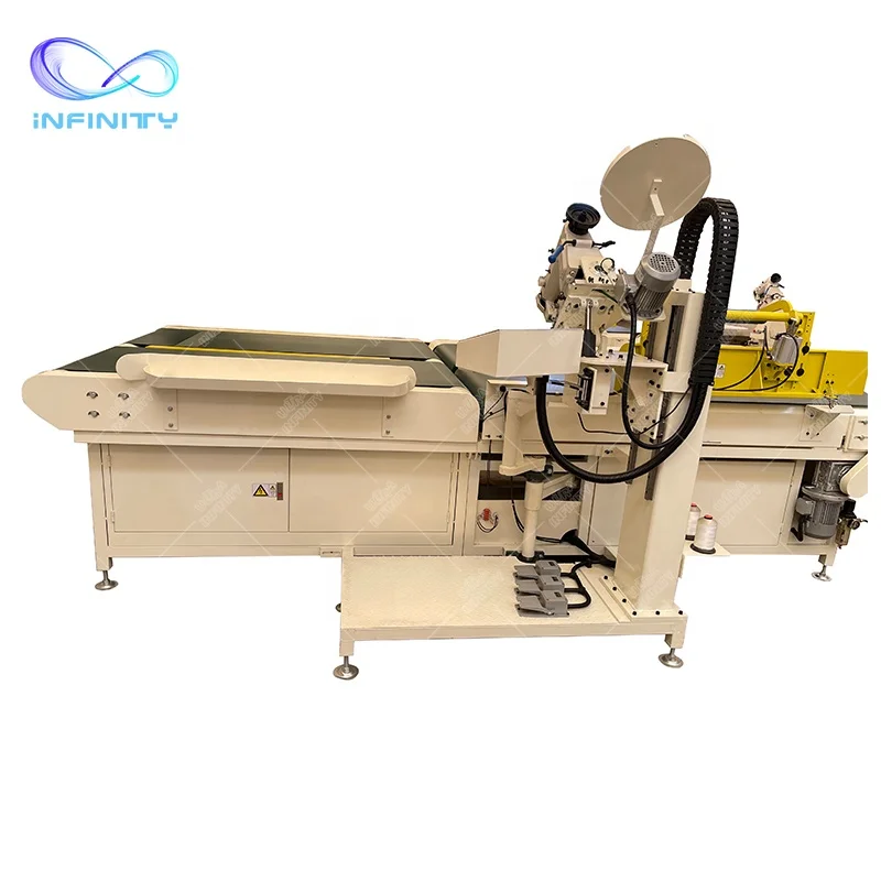  Hot Sale Wb-4A Fully Automatic Mattress Tape Edge Machinery With Singer Sewing
