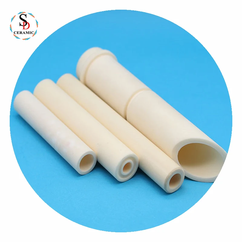 Refractory Industrial Electrical Insulation Alumina Ceramic Tube