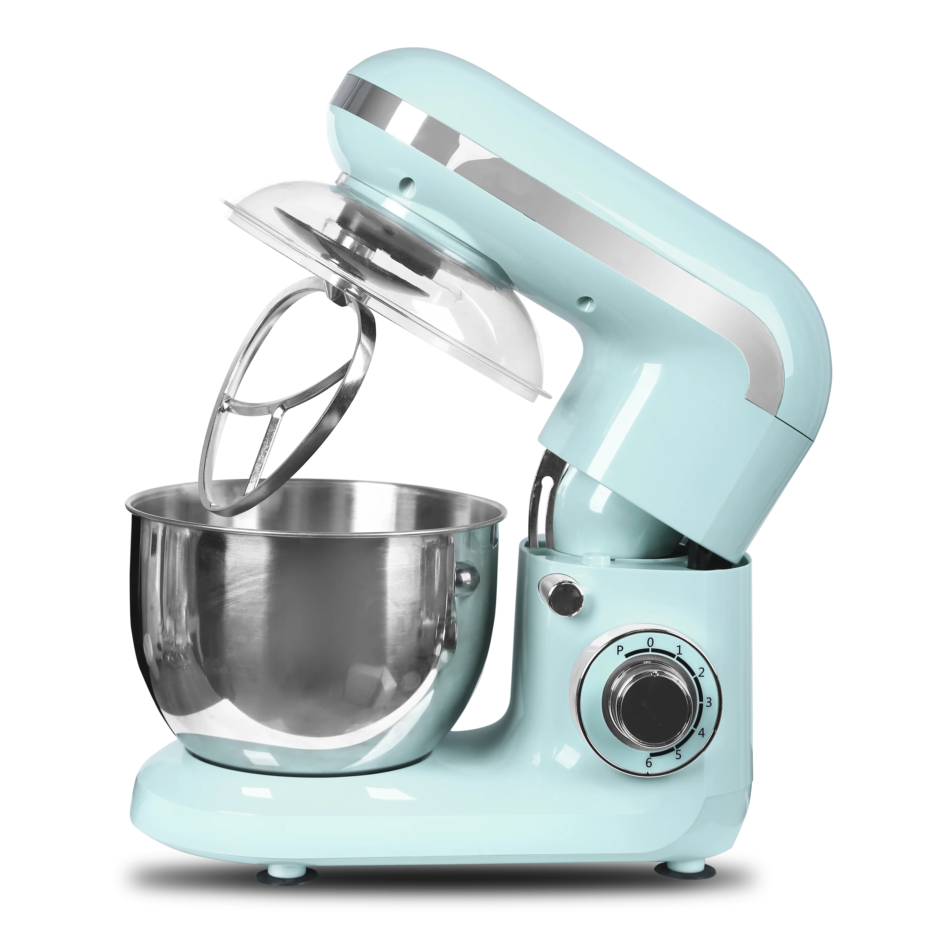 Мощная кухонная машина 800 Вт, большой миксер с металлическими шестернями и системой вождения, 5 л