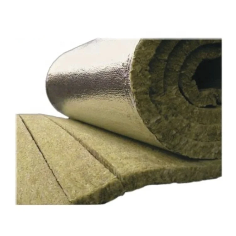 mineral rock wool felt blanket mineral wool insulation with aluminium foil weight