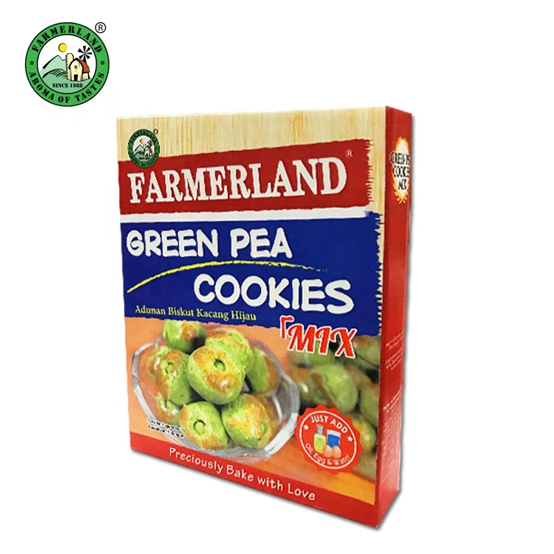 400g Farmerland Easy to use Green Pea Cookies Mix Baking Flour