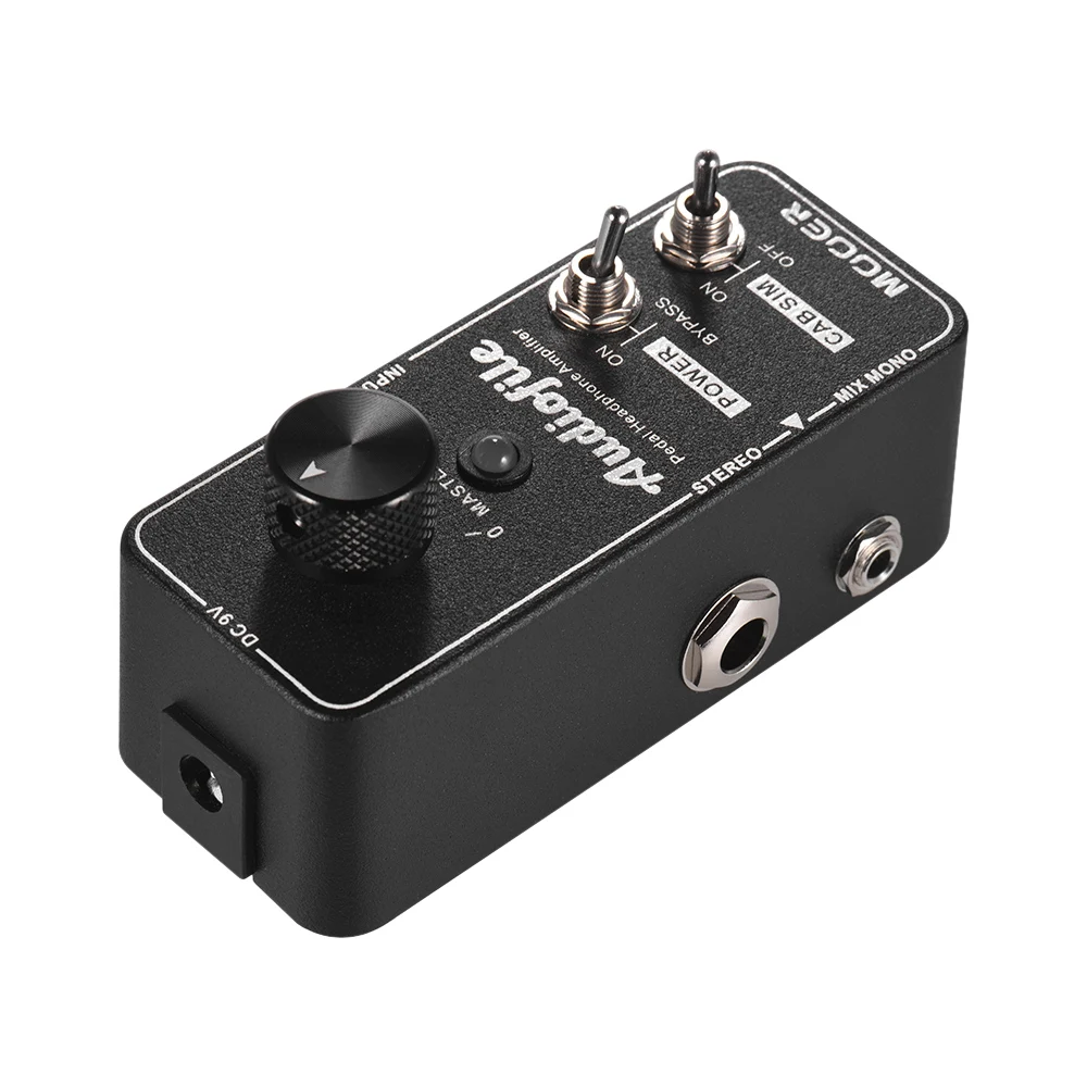 Mooer MHA1 Audiofile Headphone Amplifier Effect Pedal Metal Shell Built-in Analog Speaker Cabinet Simulation Guitar Pedal