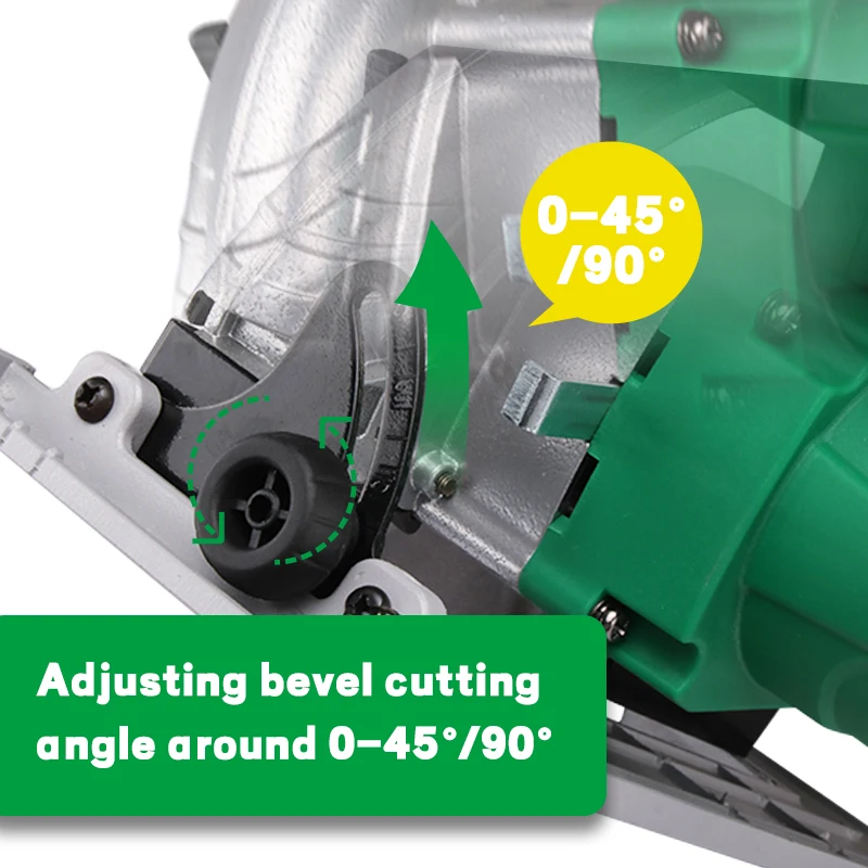 NewBeat 220V 185mm Mini Portable Wood Metal Cutting Machine Hand Power Electric Circular Saw Tools