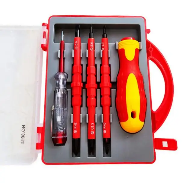 Multifunction Magnetic Screwdriver Set Electric Insulated Precision Screwdriver Bit Set