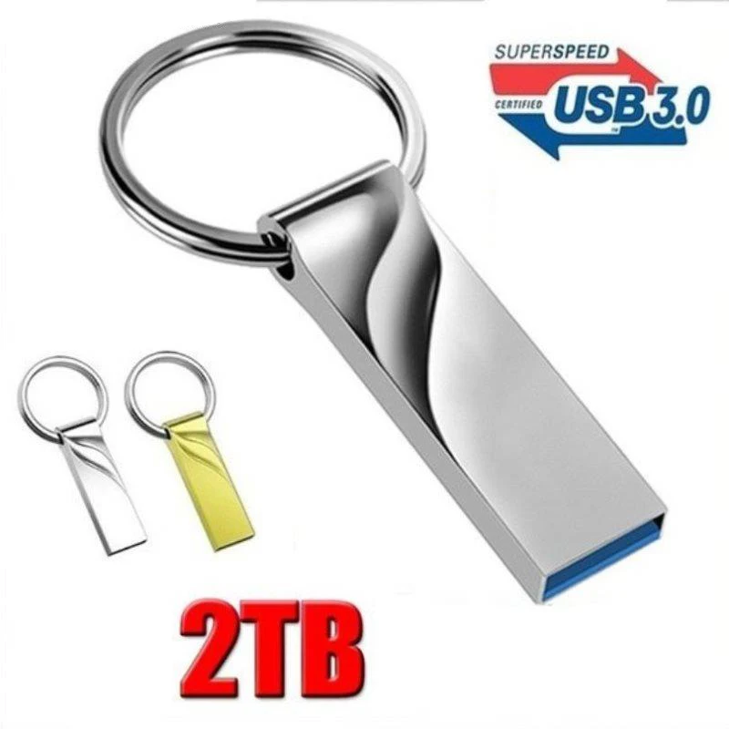 Metal Pen Drive 3.0 Metal USB Flash Drive High Speed 32GB 128GB 256GB 512GB 1TB 2TB Memory USB3.0 Flash Stick