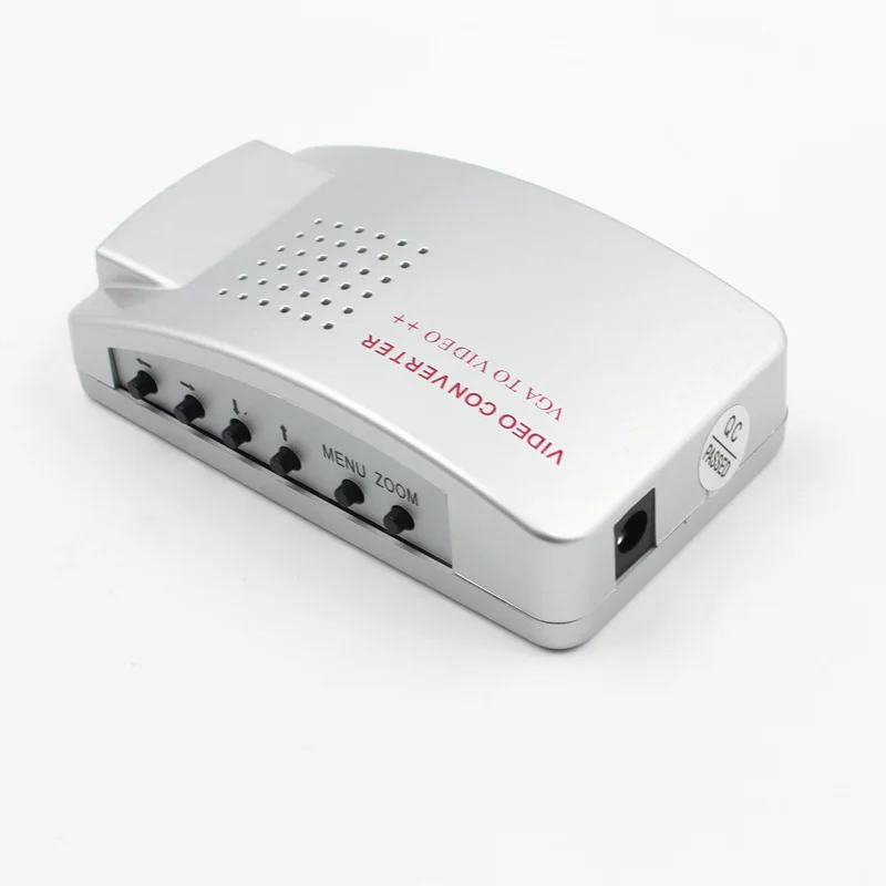 PC to TV Converter VGA to RCA S-Video Mac Computer Laptop to Composite Video Switcher