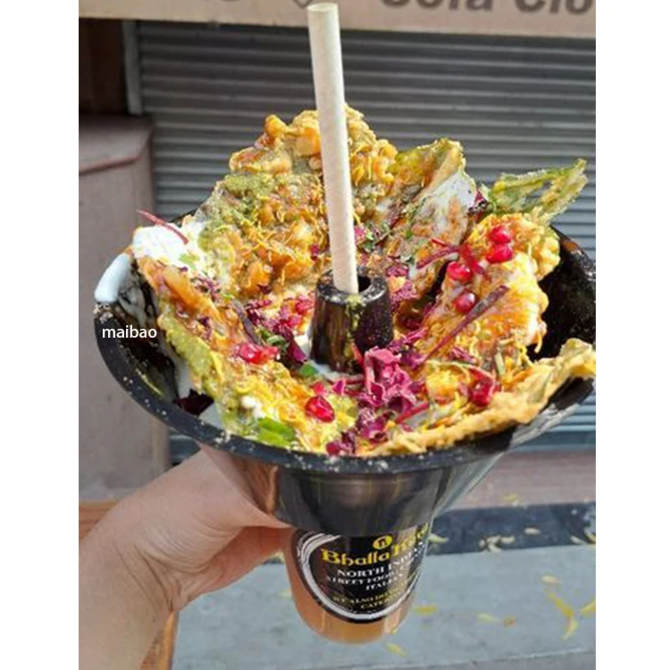 Custom disposable plastic drink and snack cups with straws stadium tumbler cup with top bowl fried chicken fries tray cup holder