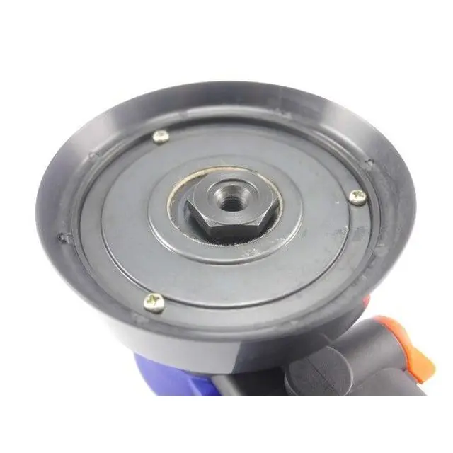 Portable High Performance 12000rpm 6 Inch Central-Vacuum Air Pneumatic Random Orbital Sander With Bottom Dust Cover