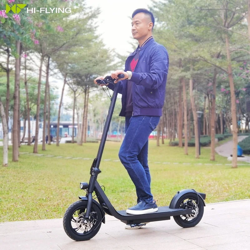 Foldable dual disc brake 250w gear motor electric scooter mope OEM scooter elettr electric scooter