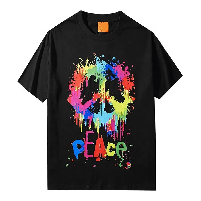 BILLIONS designer tshirts 100% cotton 160g graffiti tshirt custom printed t shirts no minimum