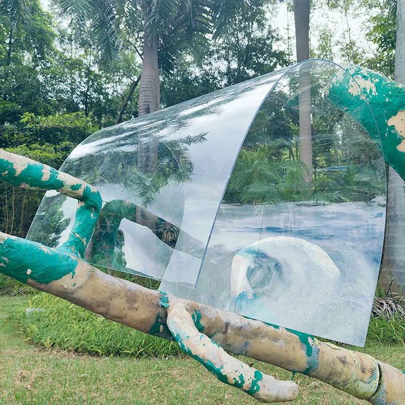 High Quality High Light Transmission Polycarbonate Solid Sheet Uv Protected Polycarbonate Solid Sheet