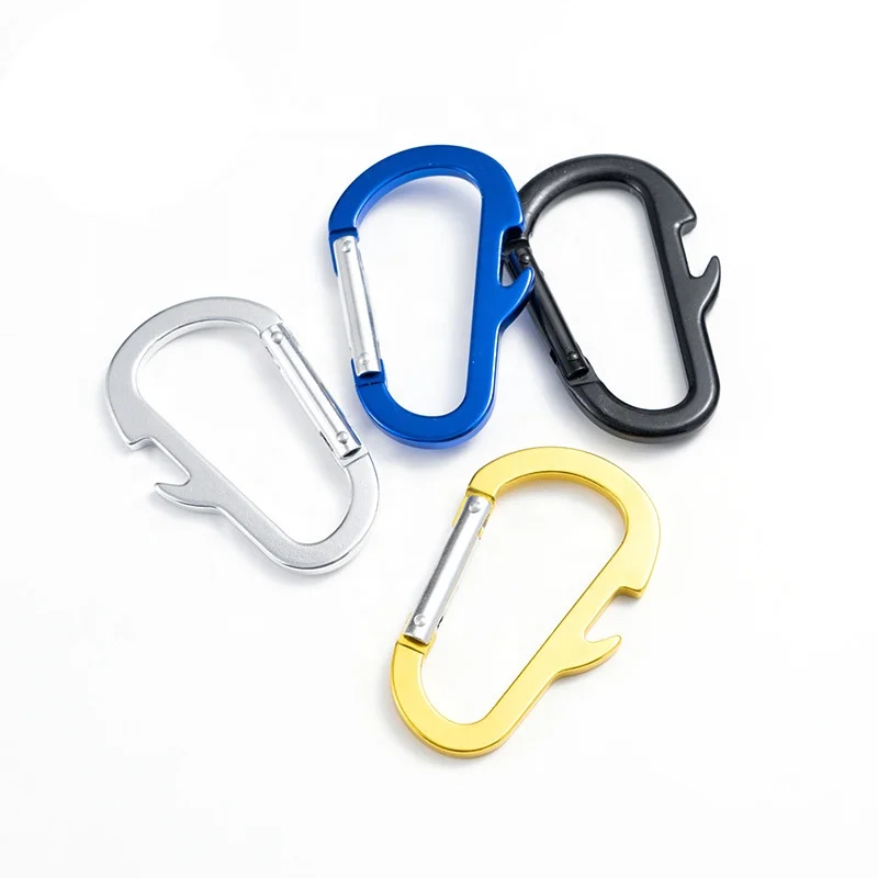 HB Hook Carabiner Rock Climbing Key Holder Steel Carabiner For Outdoor/Connecting Ropes
