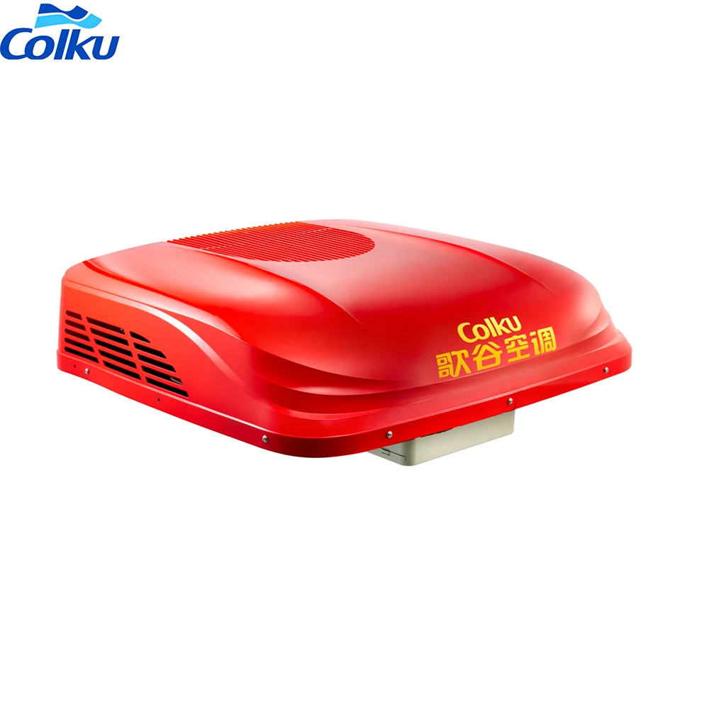 Colku brand hot selling Automotive Universal 12 volt air conditioner with dc compressor easy installation fast cooling