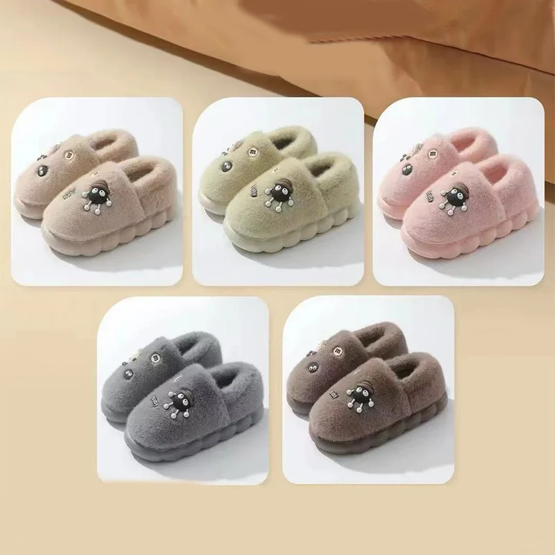 Warm Slipper slip resistant Winter shoes New Fashion Casual shoes for women Cushioning flat shoes for women