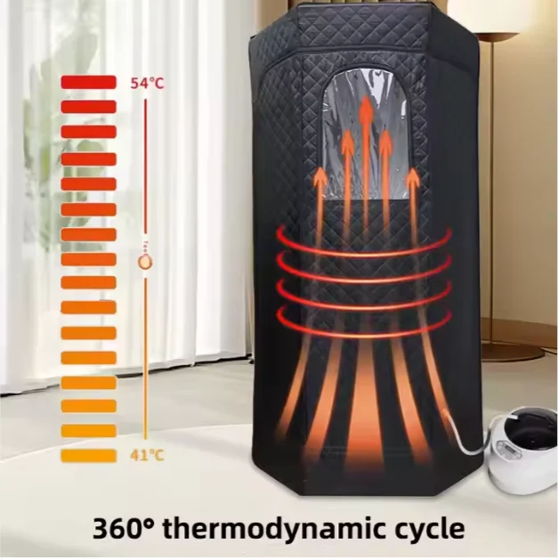 Home Use Portable Sauna Tent Steamer 1 Person Mini Wet Sauna Spa Sweat Sauna Room