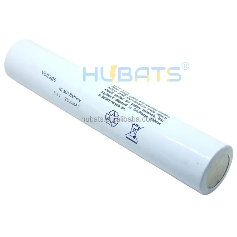 Nickel Metal Hydride Battery NiMH SC 2500mAh 3.6V for emergency lighting system Nimh SC battery pack 3.6V 2500mAh for LED light