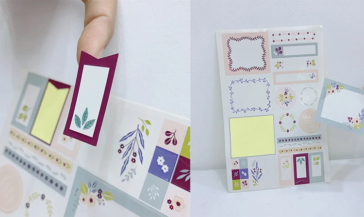 Vinyl Stickers Printing Adhesive Printing Adhesive Packaging Label Stickers Sticker Sheets Custom