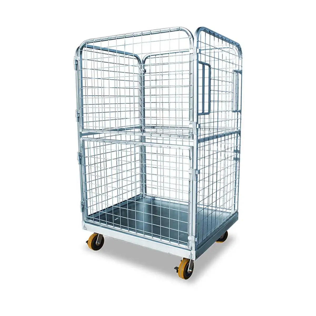 Logistics Cargo Storage Roll Cage Trolley with Castors From Chinese Supplier