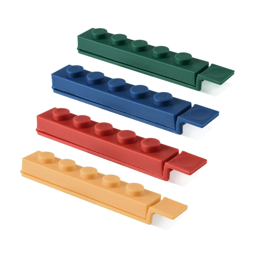 Building block food sealing clip kitchen food bag fresh-keeping snack bag plastic sealing clip