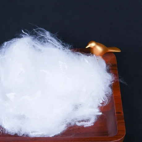 1.5dx32mm Virgin Polyester Staple Fiber Solid with Siliconized High Quality Polyester Fiber Manufacturers and Suppliers