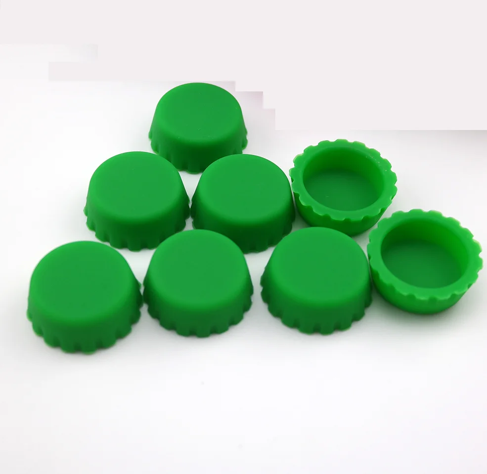 customize food grade silicone plug rubber round hole plug