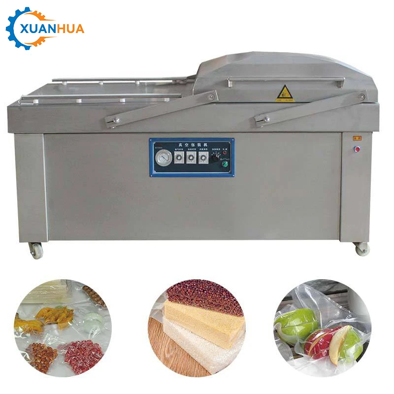 chorizo coffee brick vacuum packing machine commercial used compression continuous belt type vacuum packing machine