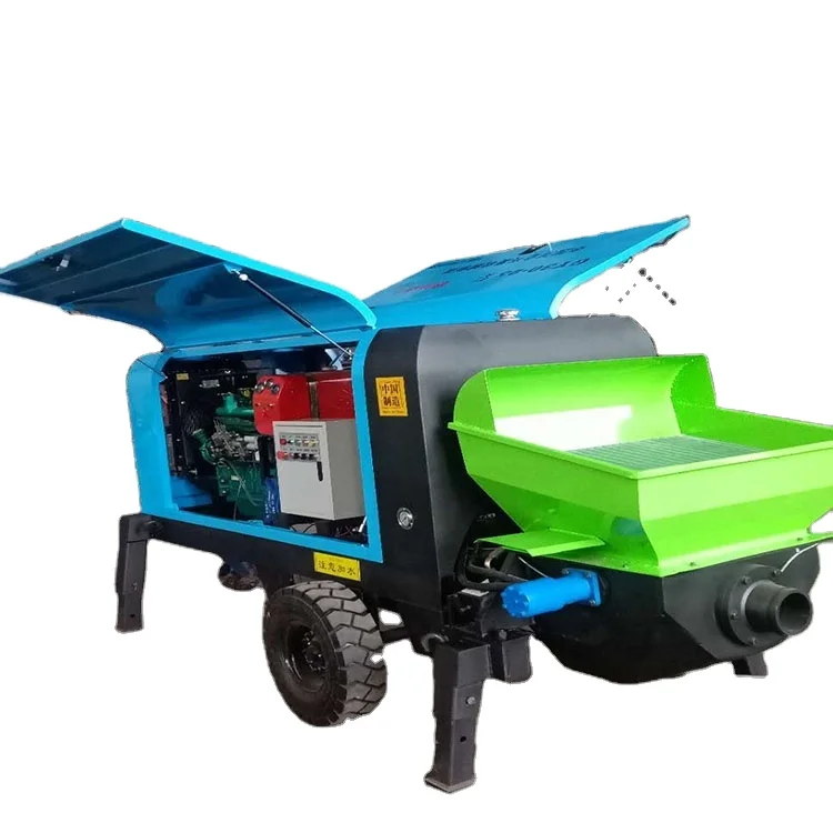 LUZUN 30m3/h factory direct electric power concrete line pump concrete delivery pump for sale