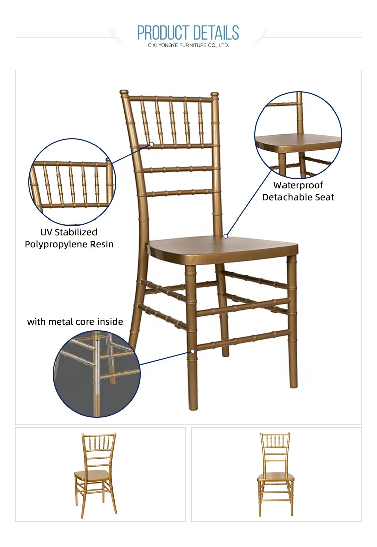 hot sell knock down package wholesale resin chiavari chair party hotel event chairs wedding chairs