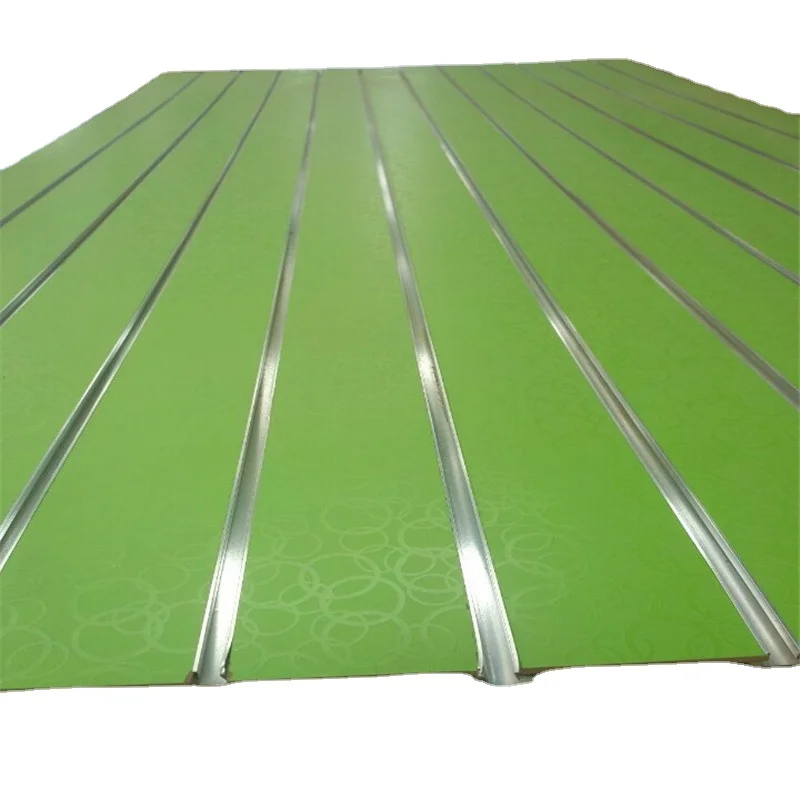 Display Slatboard Slotwall System Store Panel  8x4 ft Section Heavy Duty Slat Wall Garage PVC SlatWall