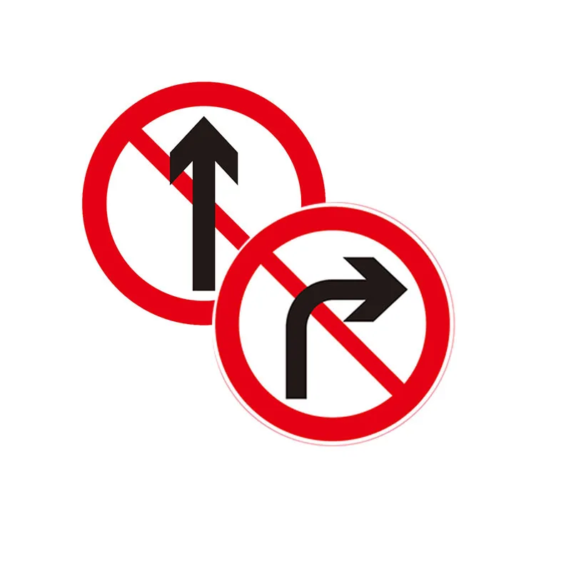 Custom Aluminium and Steel Road Traffic Signs Safety and Danger Triangles for High Visibility Warning