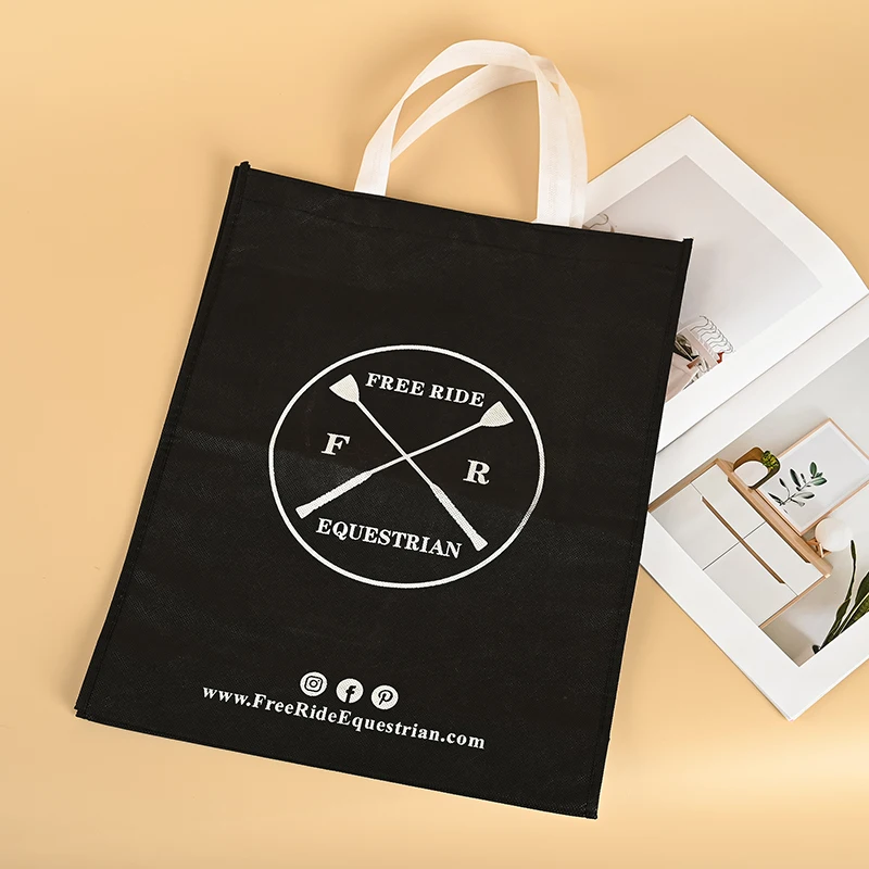 Cheap And High Quality Reusable Shopping Bag and Non Woven Tote Bag Can Be Customized On Your Logo