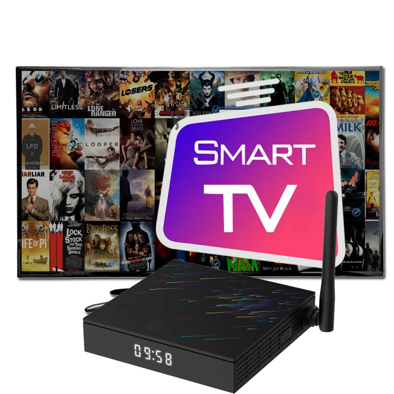 MEGA OTT IPTV BOX Subscription Android 11.0 Strong 4K Set Top Box Allwinner Quad Core 8K OEM Strong IPTV